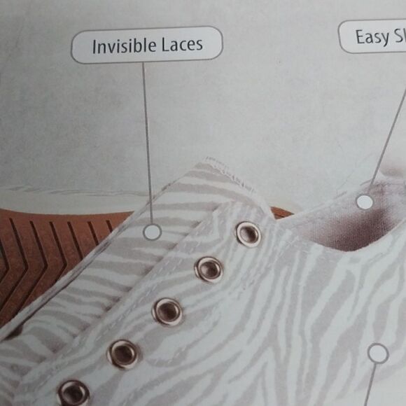 Serra Ladies Canvas Sneakers...SIZE 9 - Picture 3 of 8